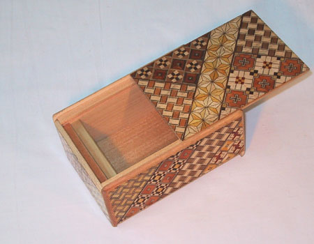 Japanese Puzzle Box open