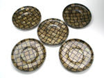 Set of Muku saucers (five pieces)